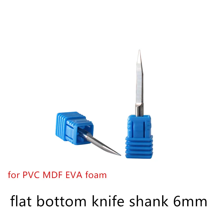 Гравировальный станок 6 мм нож с плоским дном маленький конус реклама