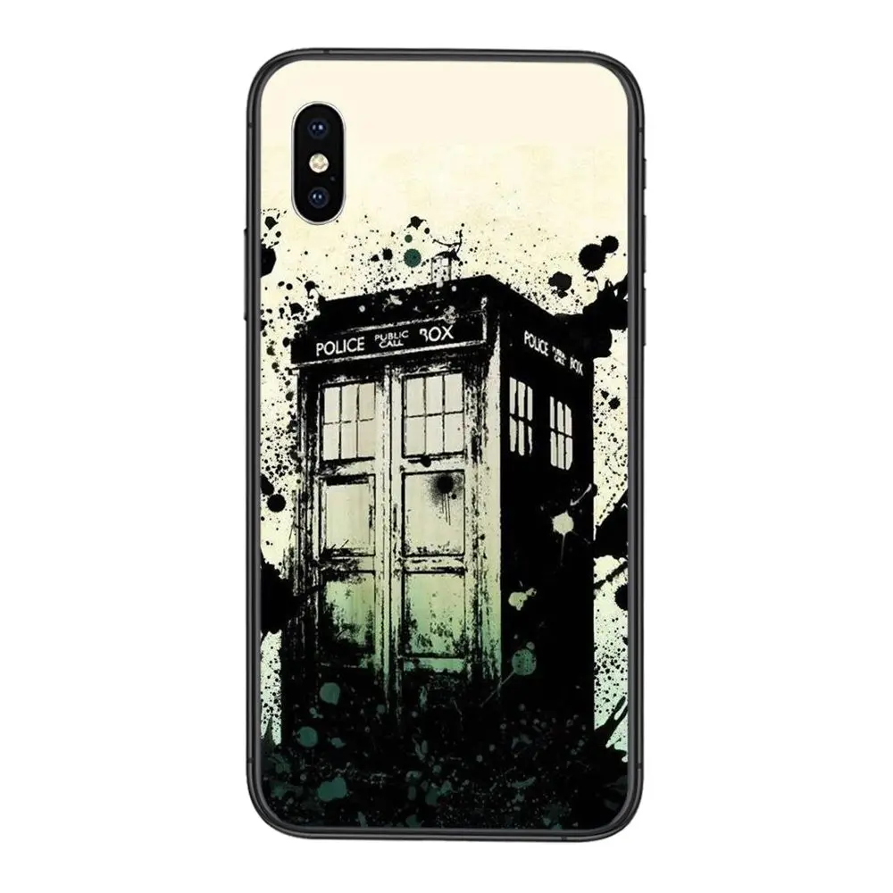 Классическая черная задняя трендовая Водонепроницаемая коробка Doctor Who для Samsung