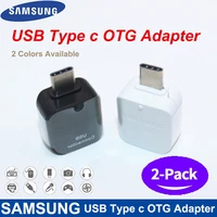 original samsung usb 3 1 type c otg data adapter for galaxy s8 s9 plus note 8 9 a8 2018 support pen drivekeyboardmouseu disk