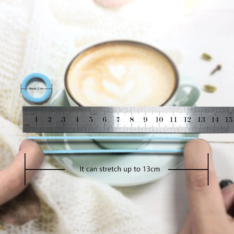 Милые эластичные резинки для волос женские девочек повязки на голову аксессуары