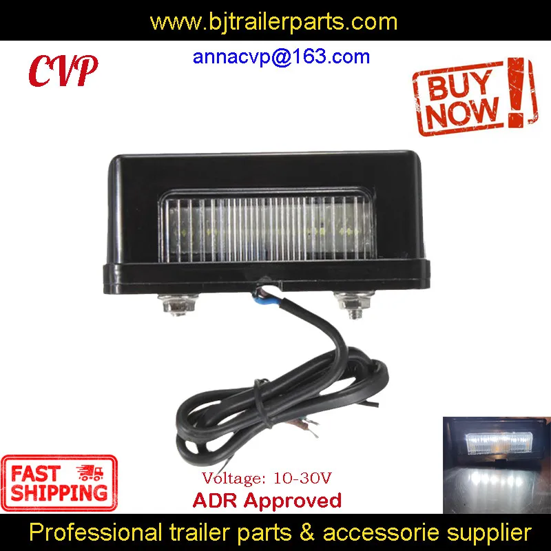 Светодиодный номерной знак фонари заднего хода для прицепов лампы грузовиков UTE