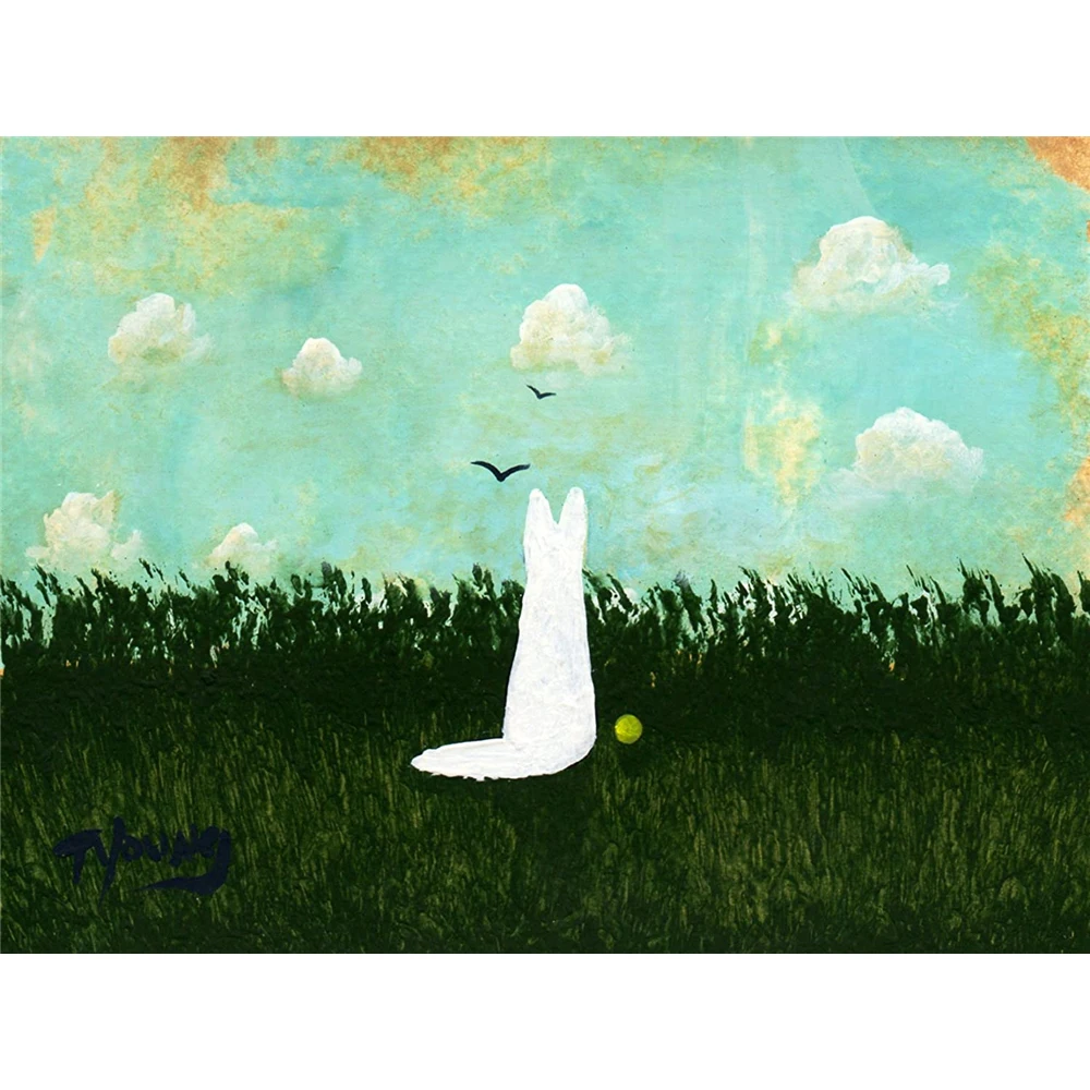 Набор для вышивки крестиком 11CT вышивка немецкой овчалки набор хлопковых ниток с