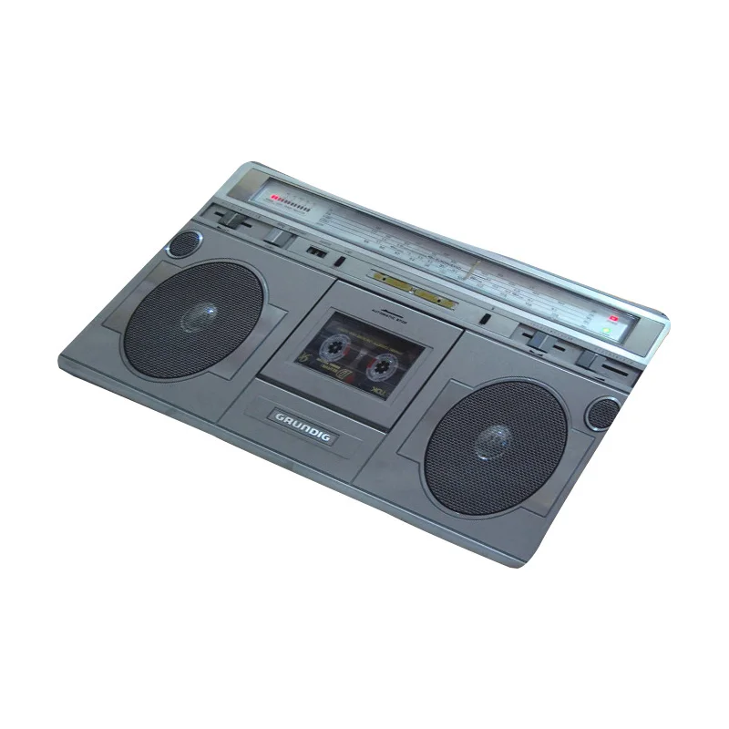Vintage Coir Doormat Cassette Tape Radio Digital Camera Prevalent Pattern Printing Entrance Carpet For Front Door | Дом и сад