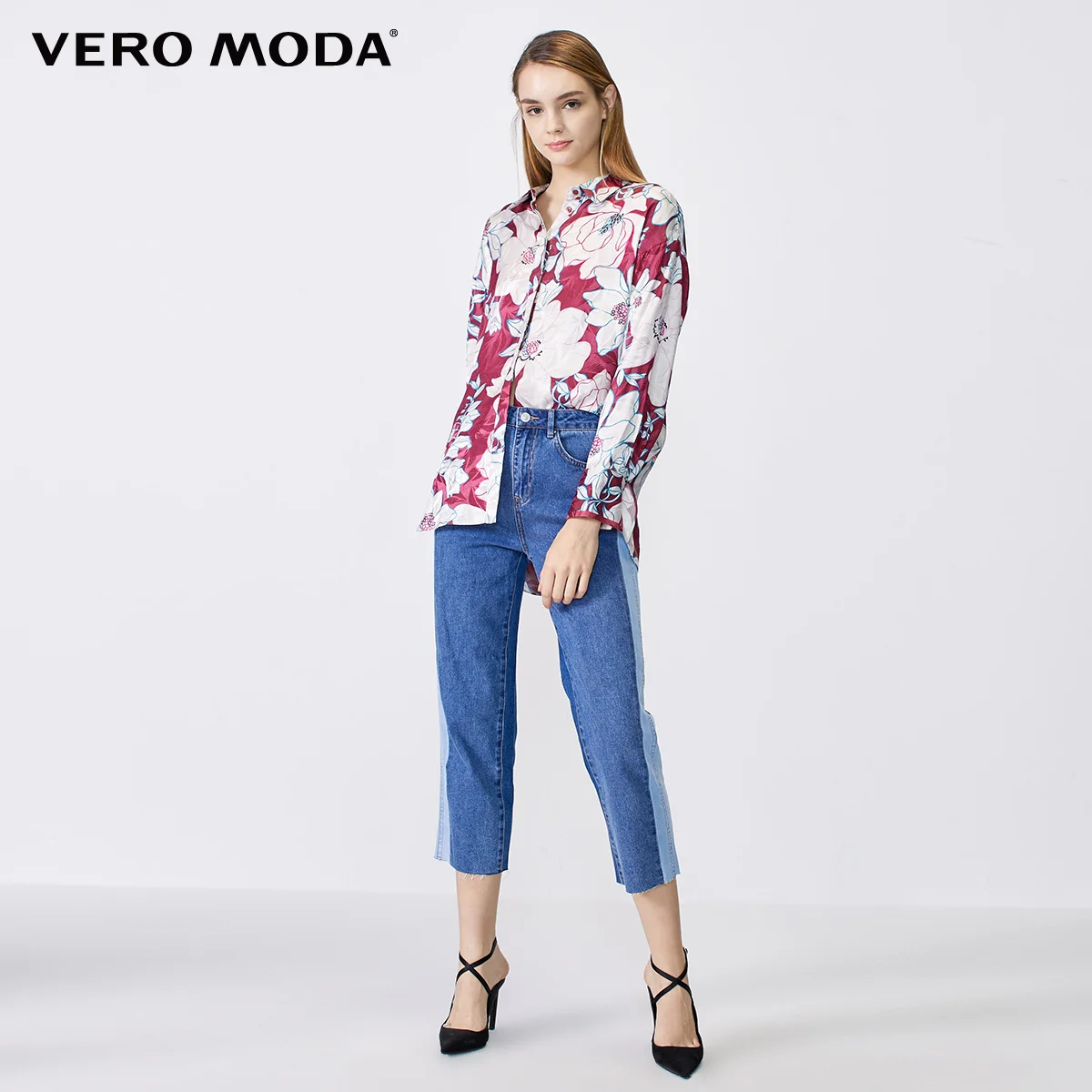 Женские джинсы из 100% хлопка с необработанным краем | Женская одежда