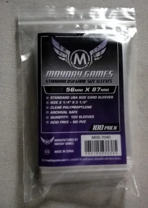 2 упаковки/лот Mayday карточная игра рукав для 56*87 мм карты протектор BANG MUNCHKIN