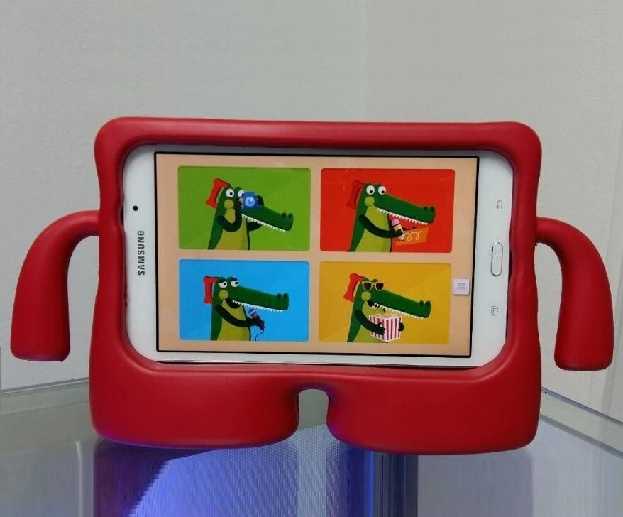 Funda para tablet SAMSUNG GALAXY 7&quot niños goma iGuy iBuy | Электроника