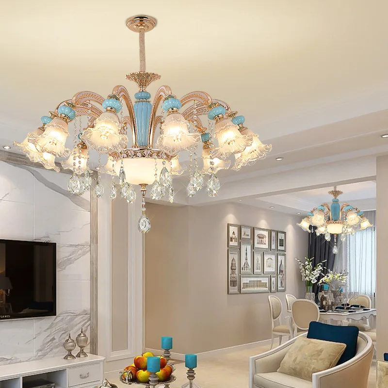 

modern led glass ball lustre pendente luminaire suspendu hanging lights chandelier kitchen dining bar bedroom living room