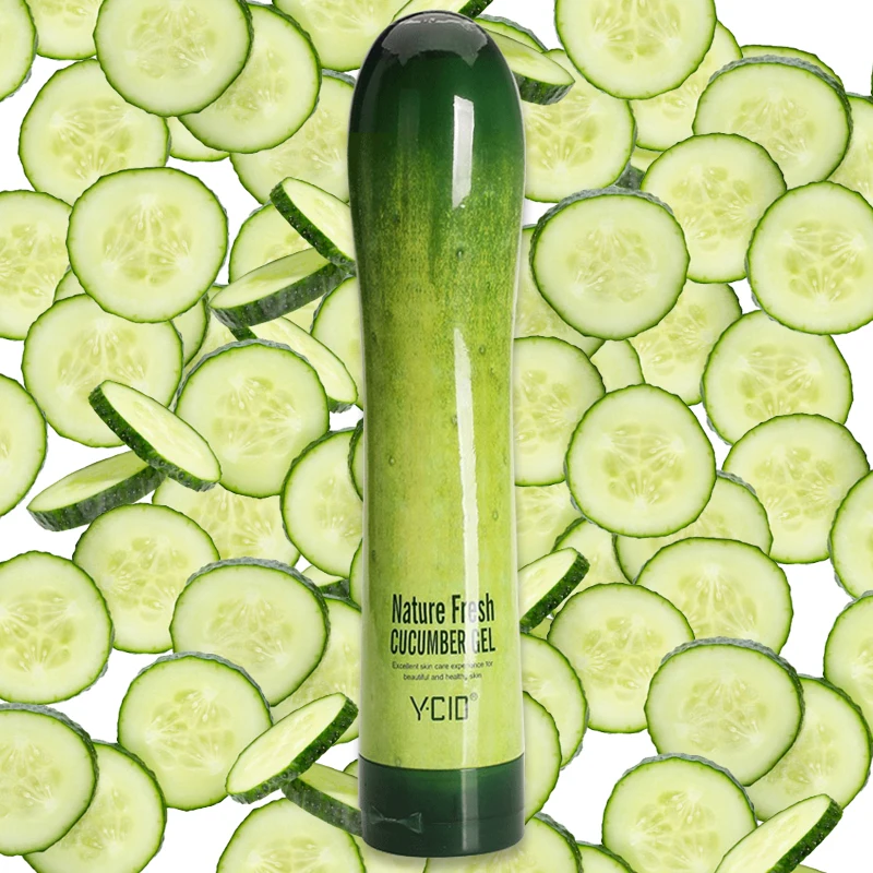 

Natural Fresh Cucumber Hydrating Gel Moisturizing Skin Care Mask Aloe Vera Soothes Cucumber Skin Care Repair