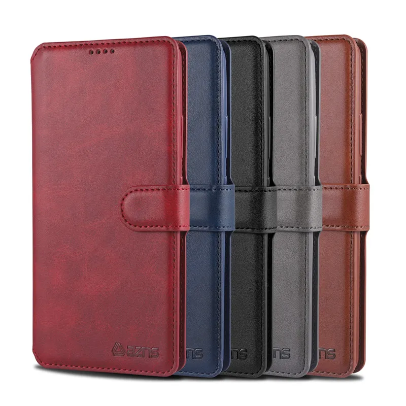 

PU Leather Phone Case For Samsung Galaxy A91 Case Flip Wallet Cases Soft TPU Book Cover For Samsung Galaxy A91