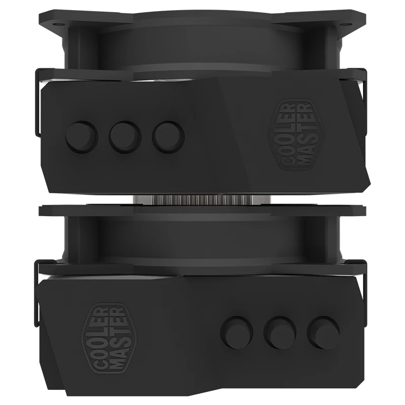 Cooler Master CPU cooler T620P 6 медных тепловых труб для Intel и AMD Радиатор 12 см RGB 4pin PC тихий