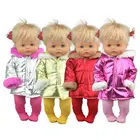 Новинка 2020, зимний пуховой костюм для куклы Nenuco 42 см, Одежда для куклы 17 дюймов