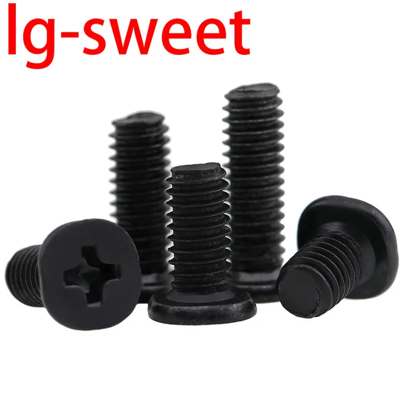 

CM Thin Head Screw Thin-edge Large Flat Head Screw Flat-head Screws Round Flat Head Screw M2-M4 200PCS