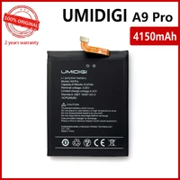 100 genuine original batteria for umi umidigi a9 pro battery 4150mah replacement parts phone accessory accumulator track code