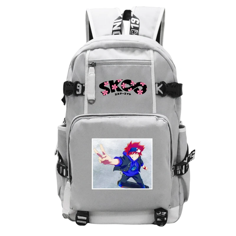 

Рюкзак для подростков с принтом аниме SK8 The Infinity Miya Reki Langa, школьный ранец для студентов, повседневный дорожный мужской портфель для ноутбука ...