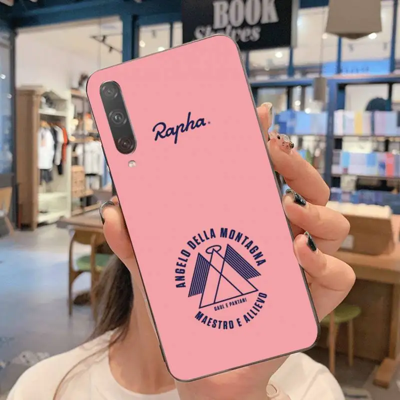 YJZFDYRM Rapha дорожный велосипед гонки небо логотип мягкий Чехол для телефона Huawei P40 P30