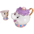 Набор чайников и чашек Mrs, Красавица и Чудовище, 1 комплект