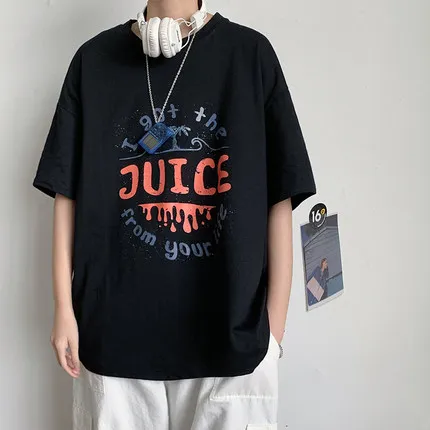 

Men's casual short-sleeved t-shirt wild clothes tide 11619