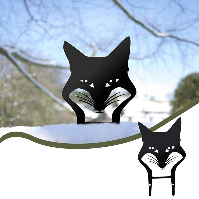 Peeping Animal Black Cat Outdoor Garden Lawn Fence Decoration Restaurant Wall Window Hanging Sculpture Picture Collection Gift |
