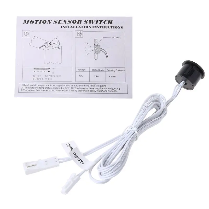 2020 Новый DC 12V светодиодный инфракрасный датчик движения тела переключатель