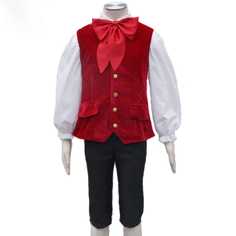 Custom Made Movie Beauty and the Beast Lefou Cosplay Costumes Men Outfit Halloween Carnival Clothing Costume |