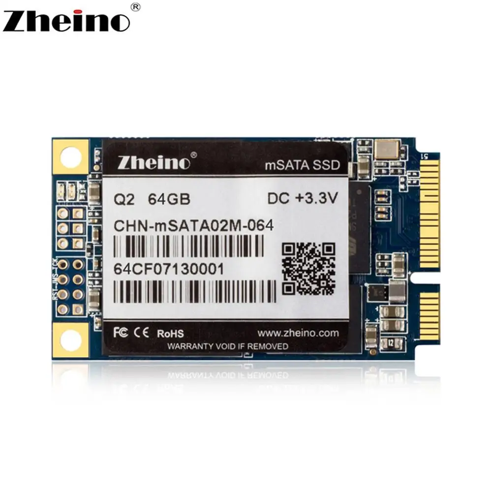 Zheino Q2 mSATA SSD 128 Гб MLC Внутренний твердотельный накопитель для настольного