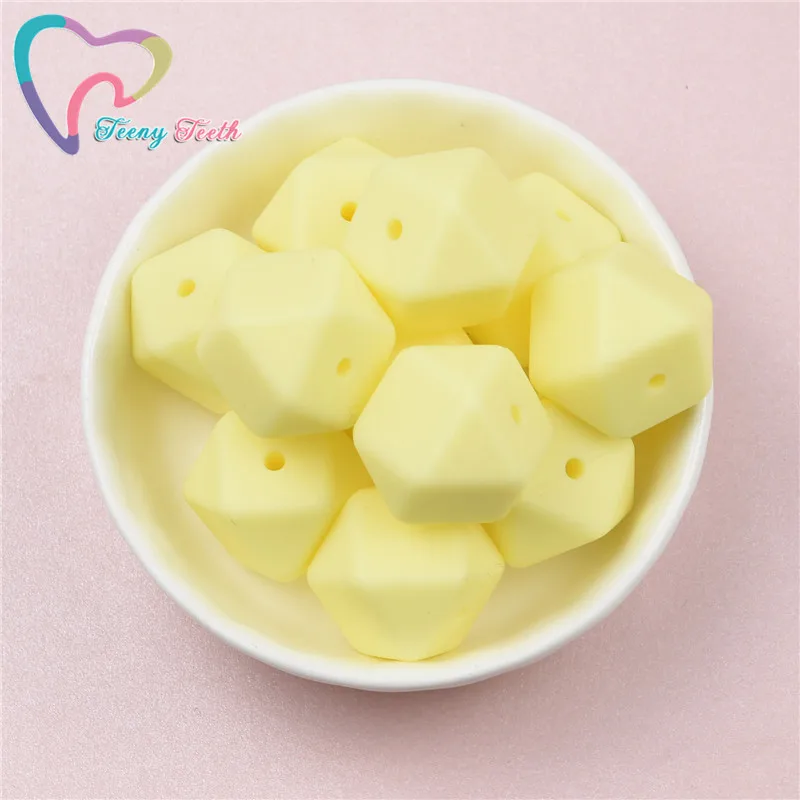 10 шт конфетно-желтые Силиконовые Круглые бусины 9-15 мм мягкие желтые