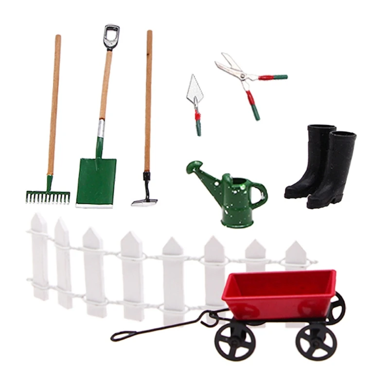 

Children's Interactive Dollhouse Farming Tool Model Decoration Ornaments Toy Portable Relieve Boredom Toys