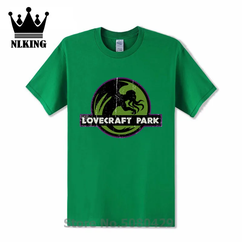 Забавные футболки lovecплот парк Harajuku Camisetas Cthulhu для мужчин японский аниме Осьминог