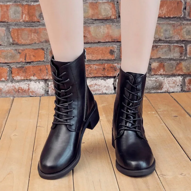 Новые ботинки martin Женская обувь в британском стиле коллекция 2019 года сезон