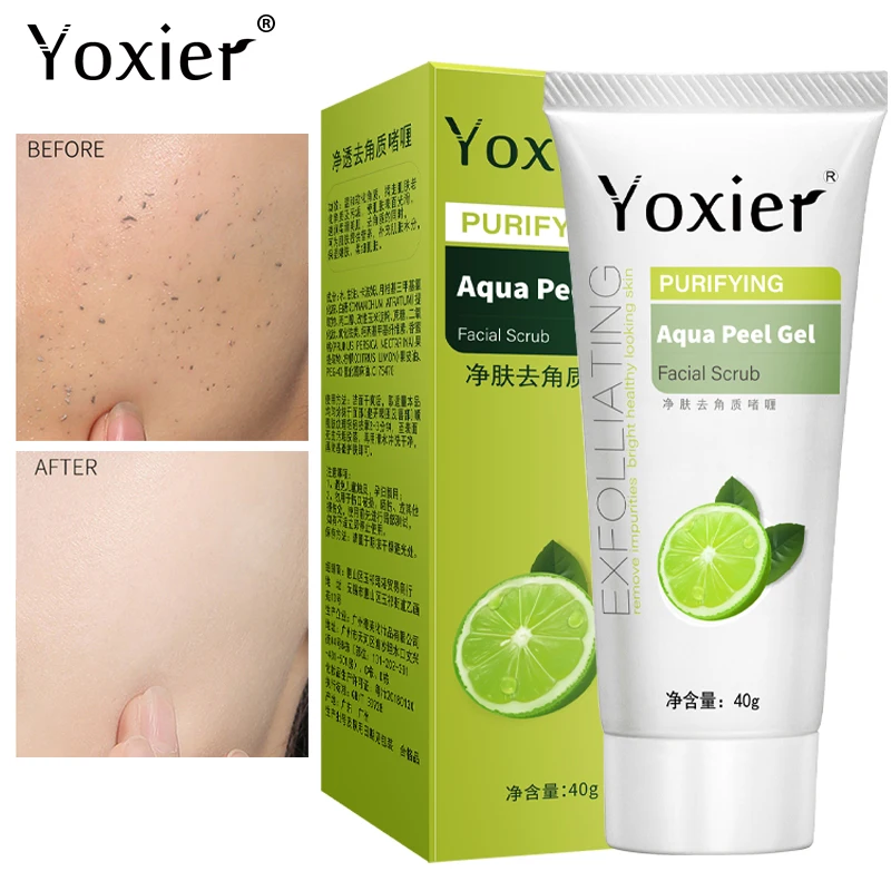 

Face Exfoliating Gel Face Cleansing Antioxidant Oil Control Repair Moisturizing Anti-Drying Hyaluronic Acid Skin Care 40g