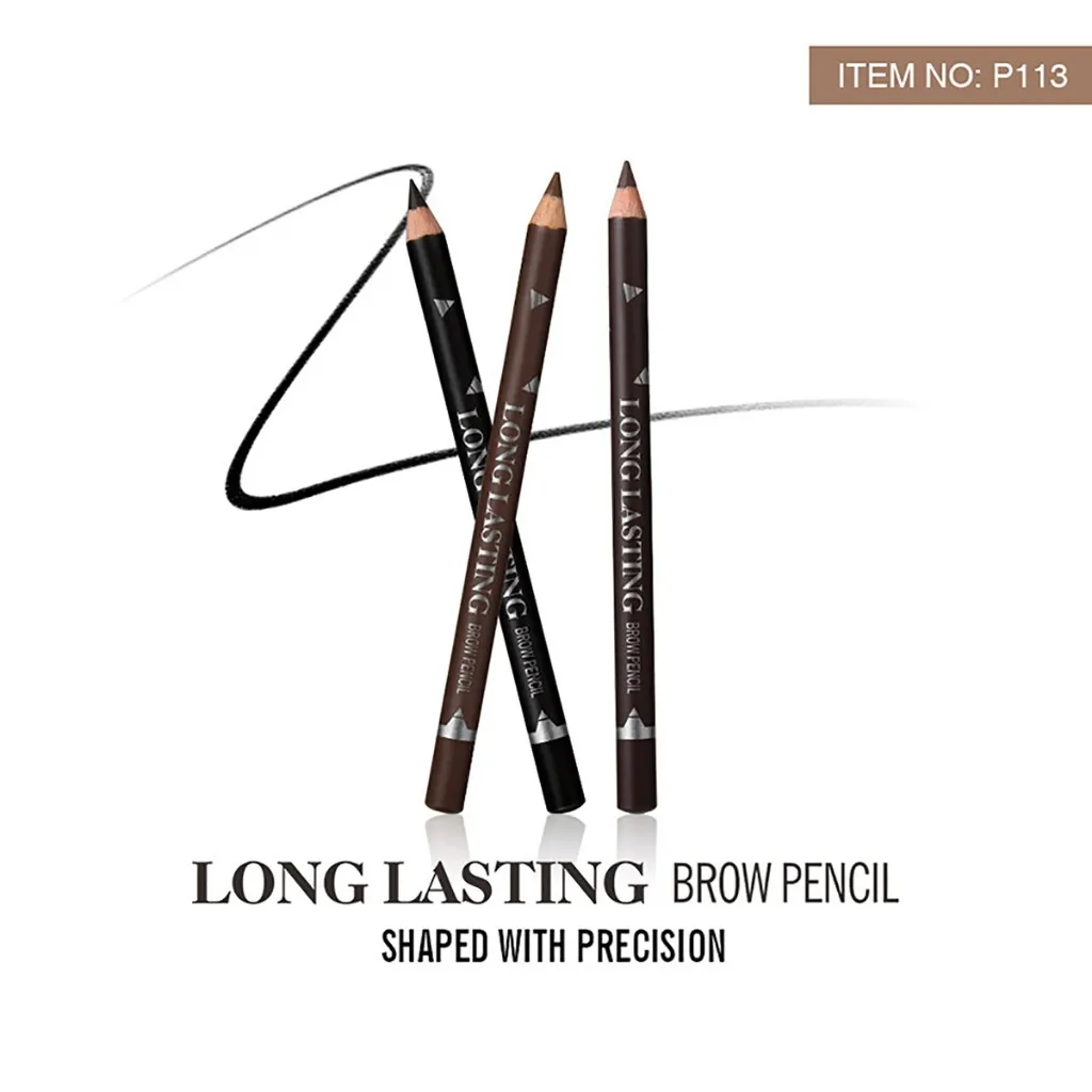 

Waterproof Natural No blooming Rotating Automatic Eye Eyeliner Eyebrow Pen Pencil Makeup Brush Brown Beauty Cosmetic Tool