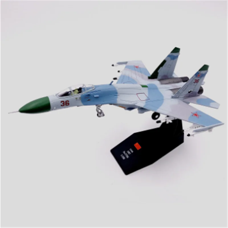 Коллекция 1:100 масштаб 20 см советские ВВС SU 27P модель истребителя Литой Сплав Су 27