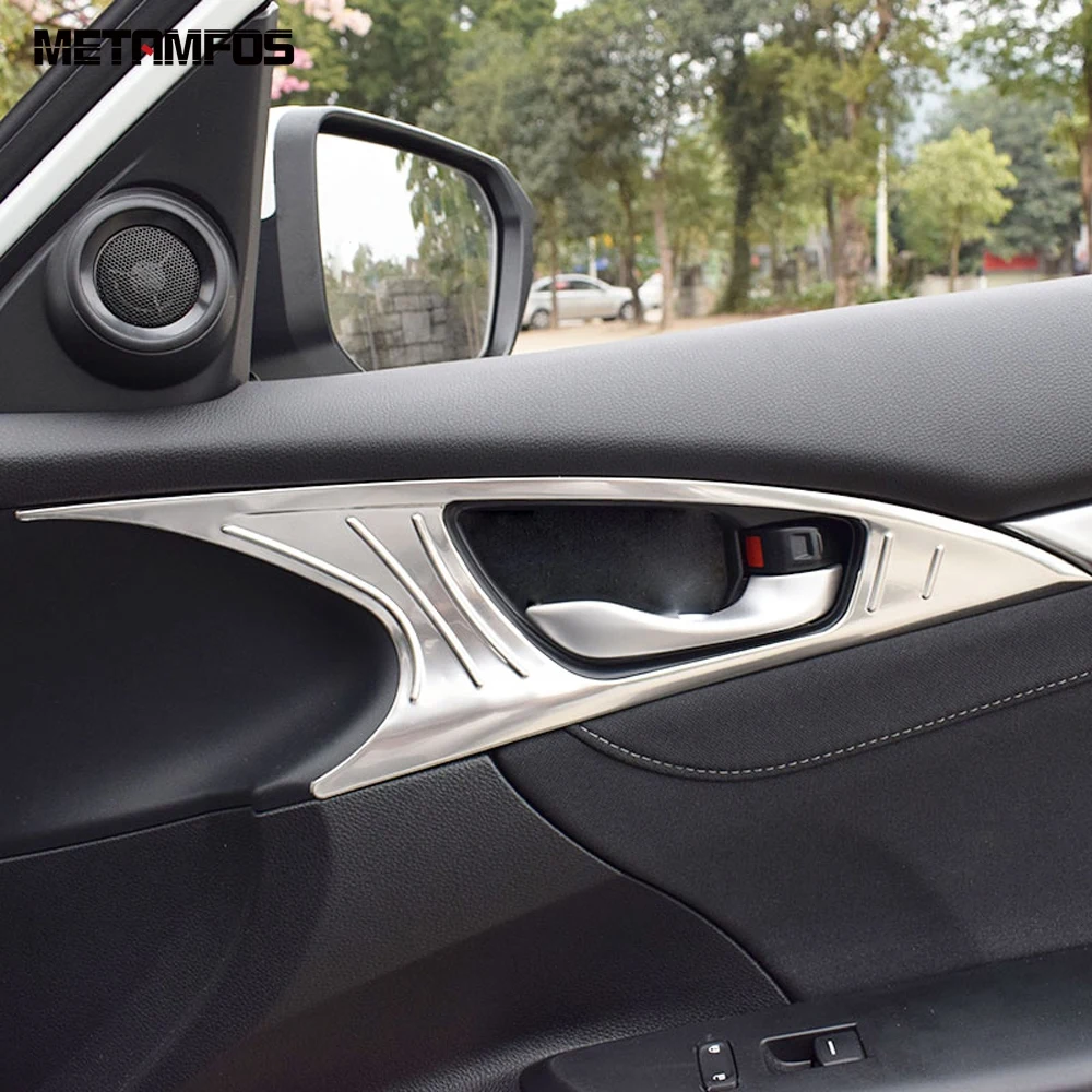 

Матовая накладка на дверную ручку для Honda Civic Sedan 2016 2017 2018