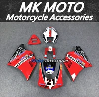 motorcycle fairings kit fit for 748 916 996 998 bodywork set abs high quality abs injection red black