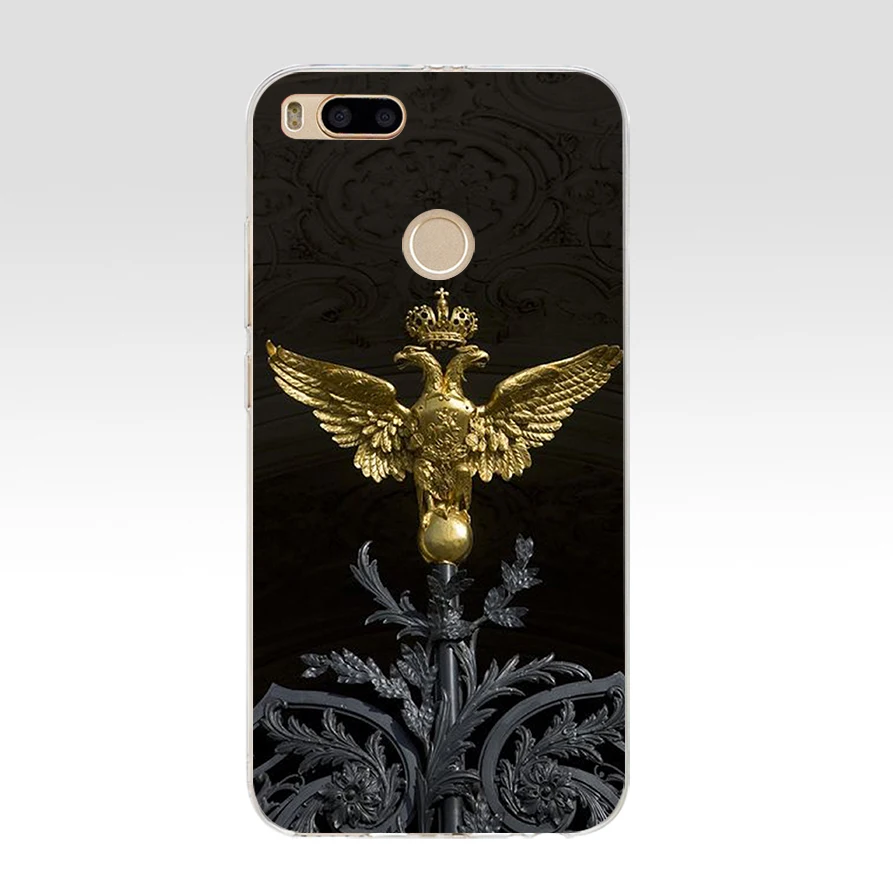 Мягкий силиконовый чехол из ТПУ с эмблемой российского флага 084AA для телефона xiaomi