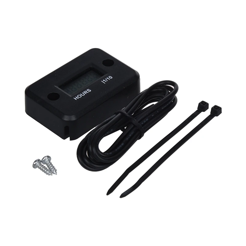 

Inductive Hour Meter for Bike Motorcycle ATV Snowmobile Boat Ski Dirt Gas Engine
