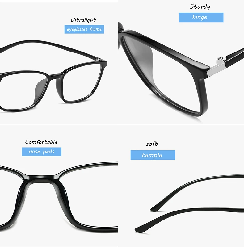 Оправа для очков TR90 модный компьютерный светильник с защитой от синего света