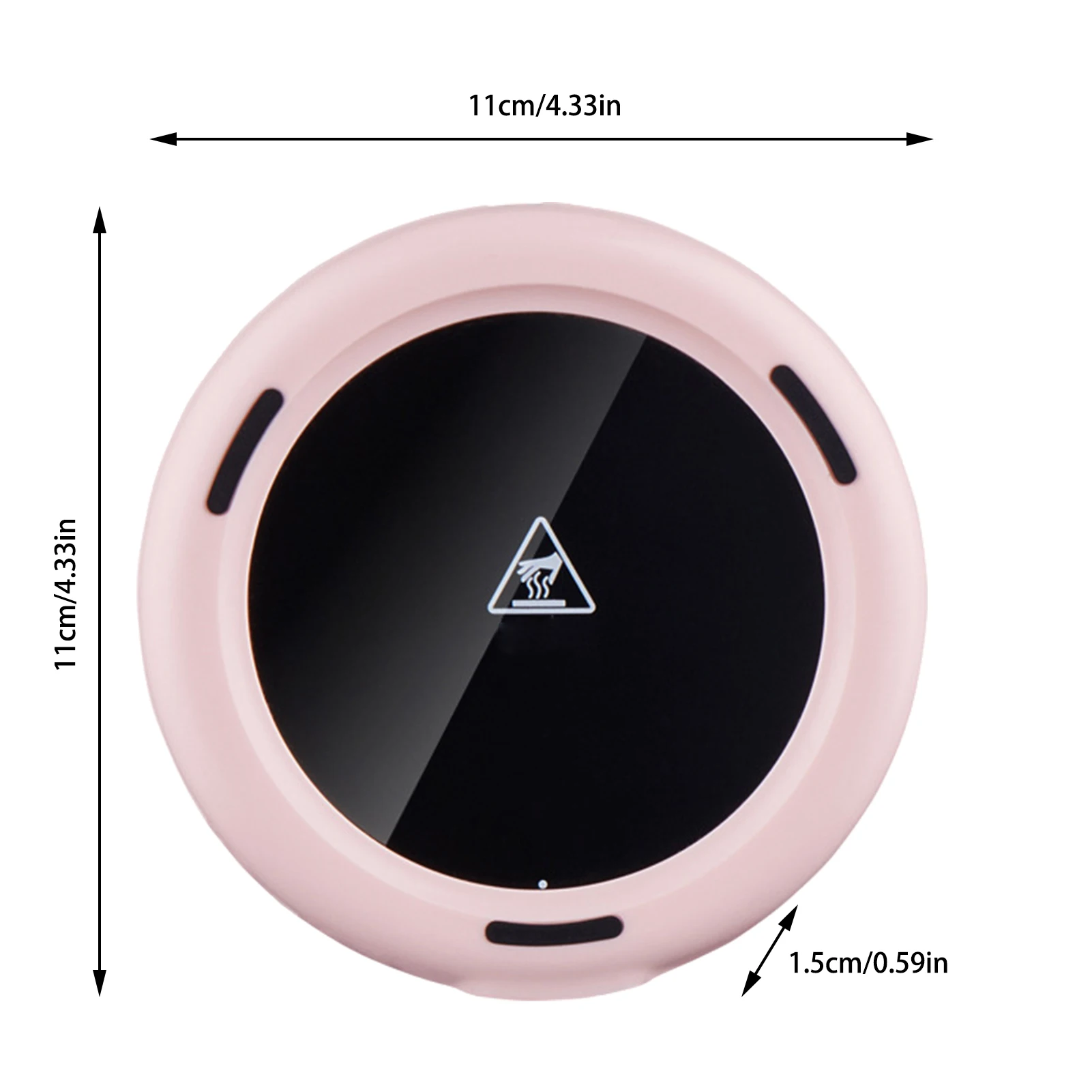 

USB Heated Coaster 55 degree Coffee Mug Warmer Tea Cup USB Heated Coaster Drink Warmer Plate