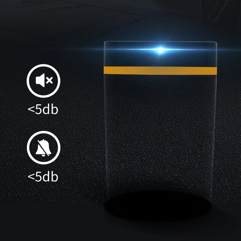 

ELEG-Household 12L ligent Induction Trash Can Led Ultraviolet Lamp Disinfection Trash Processor