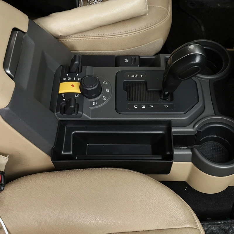 for land rover discovery 3 lr3 2004 2009 abs plastic car central console multifunction storage box phone tray car accessories free global shipping