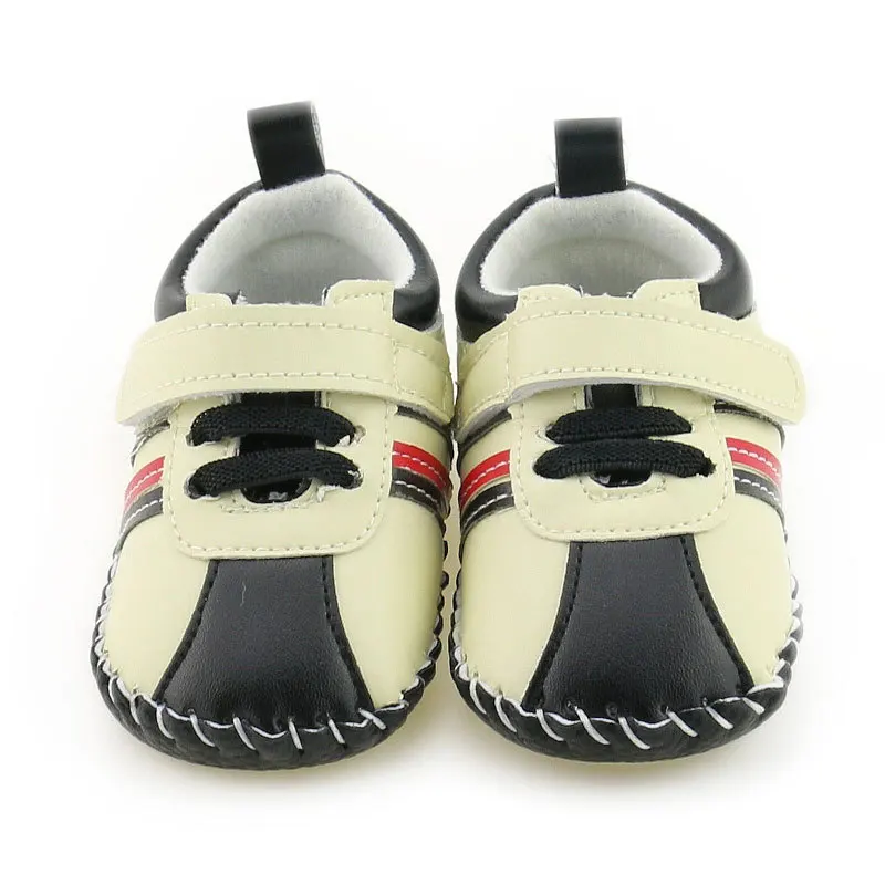 Обувь для первых шагов из пу кожи на резиновой подошве | Мать и ребенок