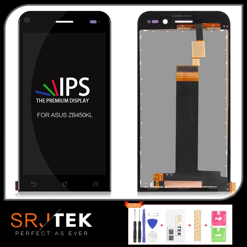 Для ASUS ZenFone Go ZB450KL X009D X009DB ЖК-дисплей сенсорный экран дигитайзер сборка Замена для 4