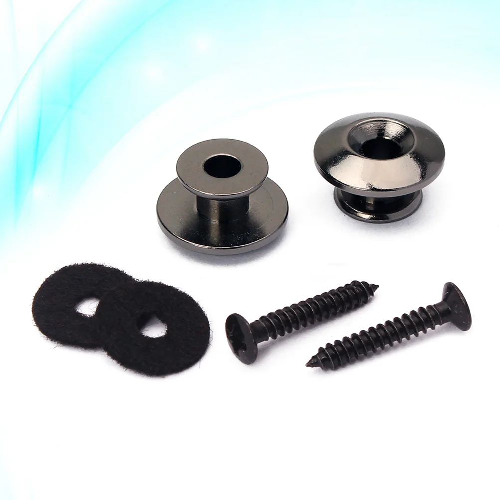 

2 PCS Guitar Strap Lock Mushroom Head Straplock Buttons Guitar Belts Buckle Button For Electric Acoustic Guitar Bass Guitar