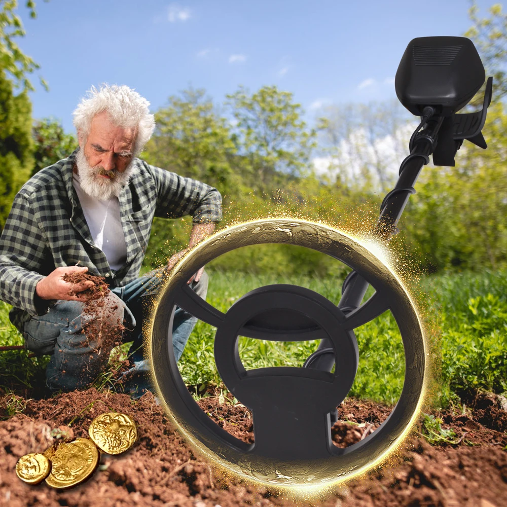 High Sensitivity Gold Finder all searching MD-3028 Underground Metal Detector Portable Pinpointing Digger Treasure | Инструменты