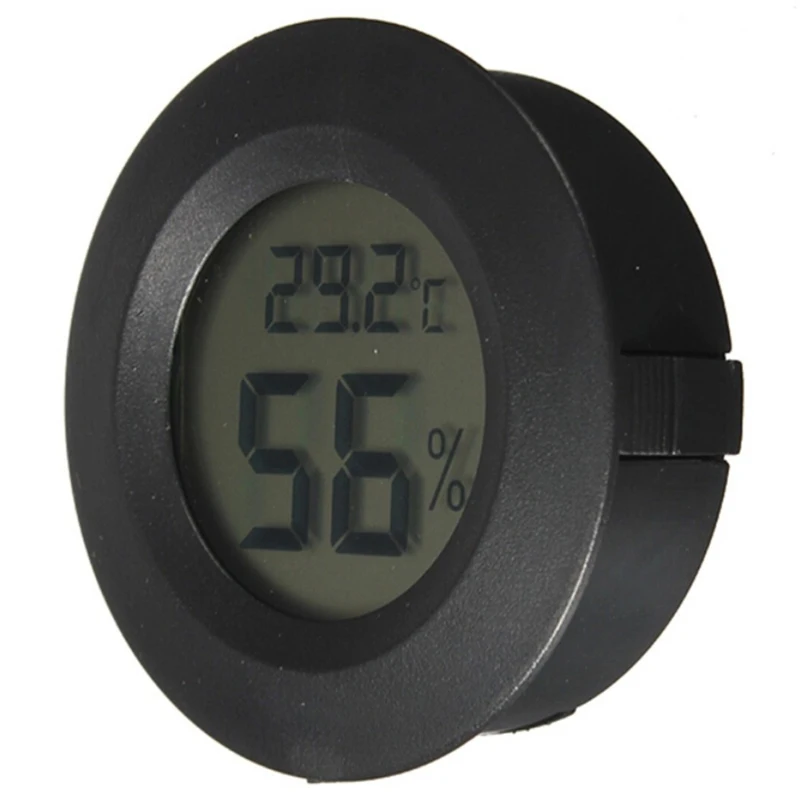 

Mini Round Thermometer Hygrometer Humidity Temperature Meter Indoor Tester Sale