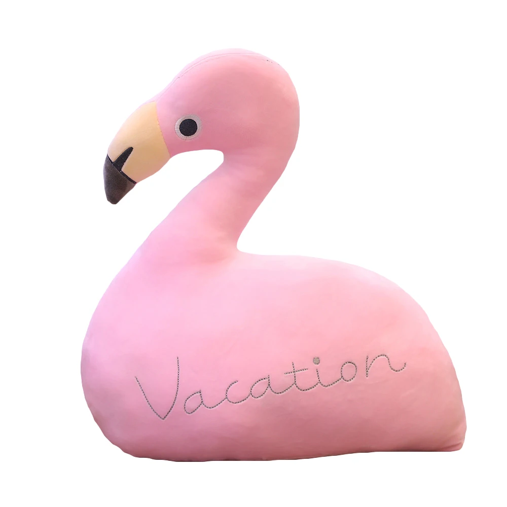 

Flamingo plush toy fruit doll pillow