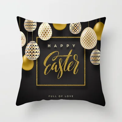 45*45 см 2019 повязка на голову с &quotкроличьими Happy Easter украшения для дома