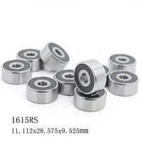 1615 2rs bearing abec 1 10pcs 716x1 18x38 inch ball bearings 1615rs