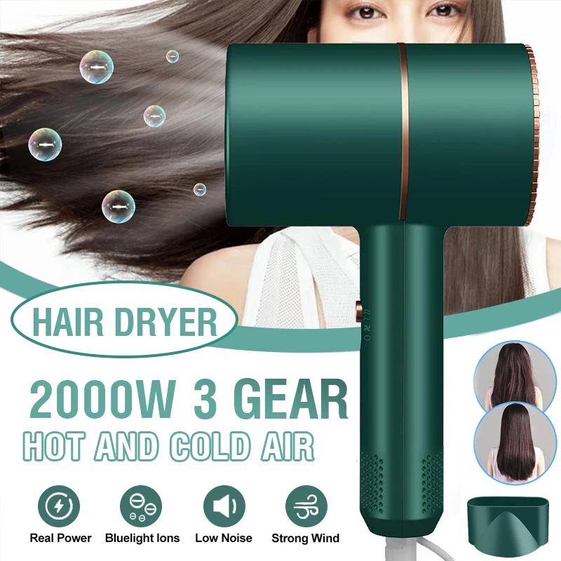 Household Heating And Cooling Air Anion Hair Dryer For Home 