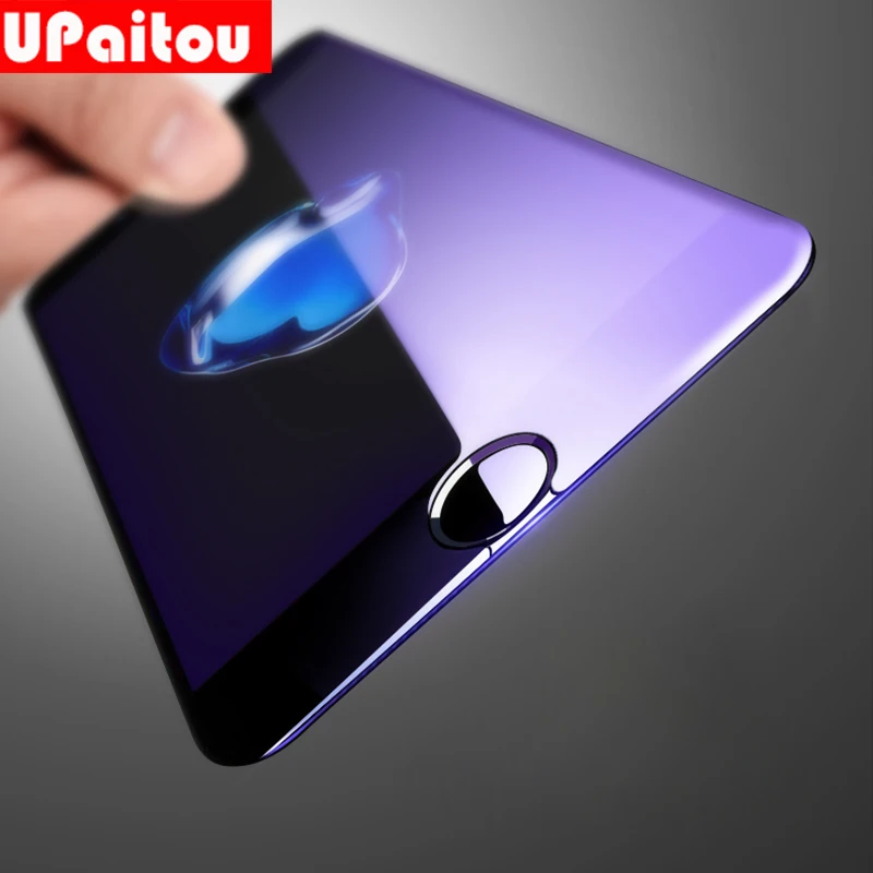Закаленное стекло для iPhone SE 2020 XR X XS Max 8 7 6 6s Plus защита экрана 2.5D от фиолетового